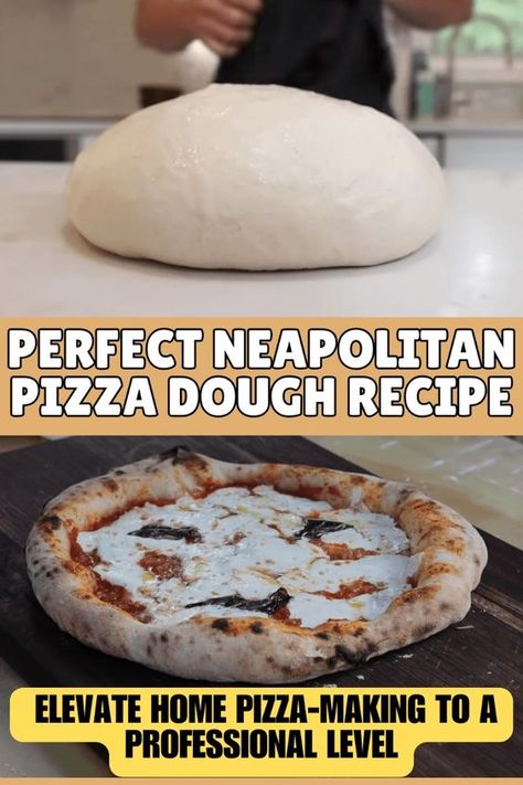 Discover the secret to making authentic Neapolitan pizza dough with this step-by-step guide. Achieve a light, airy crust with professional techniques that elevate your homemade pizzas to new heights. Airy Pizza Dough Recipe, Neapolitan Pizza Dough Recipe, Neapolitan Pizza Dough, Italian Pizza Dough Recipe, Meat And Potatoes Recipes, Best Pizza Dough Recipe, Chicken Parmesan Recipe Easy, Homemade Pizzas, Authentic Italian Pizza