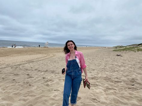 Overalls Outfit Ideas, Beach Overalls, Overalls Outfit, Atlantic Ocean, Ocean Beach, Dungarees, Beach Outfit, Overalls, Outfit Ideas