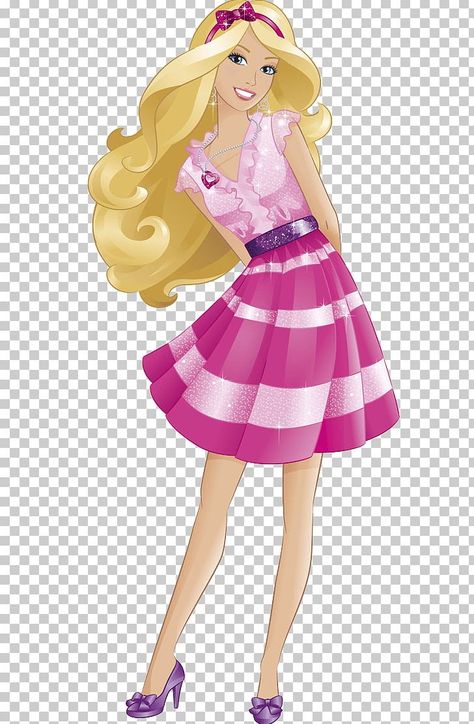 Barbie Christmas Tree, Barbie Png, Barbie Birthday Cake, Barbie Party Decorations, Bolo Barbie, Doll Cartoon, Barbie Drawing, Happy Birthday Printable, Disney Doll