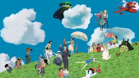 Desktop Ghibli Wallpaper Explore more Animated, Animation, ghibli, Japanese, Koganei wallpaper. https://www.whatspaper.com/desktop-ghibli-wallpaper-2/ Ghibli Wallpapers, Ghibli Wallpaper, Wallpaper Studio, Studio Ghibli Fanart, Personajes Studio Ghibli, Studio Ghibli Background, Studio Ghibli Characters, Velvet Wallpaper, Ipad Background