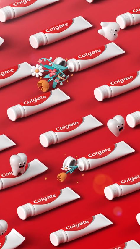 It feels a lot like spring � � �   Work done for Colgate Colgate Toothpaste, Spring Work, 3d Motion, Toothpaste, Mood Board, Motion, Packaging, Quick Saves, Design