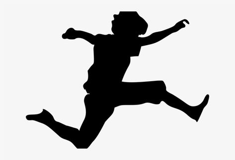 Child Silhouette, Child Png, Boy Silhouette, Kids Silhouette, Running Silhouette, Blue Background Images, Silhouette Photos, Silhouette Images, Space Black