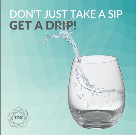 IV Drips are the best and quickest path to total hydration! Give us a call to schedule your drip at (915) 600-2905! Iv Hydration Marketing, Benefits Of Iv Therapy, Iv Hydration Quotes, Iv Therapy Quotes, Iv Hydration Therapy Business, Iv Drip Aesthetic, Botox Room, Hydration Quote, Iv Clinic