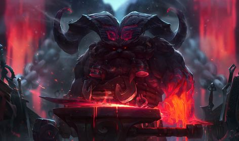 Ornn (League Of Legends) League of Legends fantasy art #1080P #wallpaper #hdwallpaper #desktop