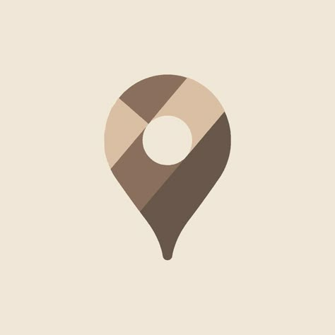 Cute Beige Icons For Apps, Map Aesthetic Icon, Vintage App Icons Aesthetic Brown, Beige Maps Icon, Brown Maps Icon, Vintage Icons For Apps, Settings App Icon Aesthetic, Beige Icons For Apps, Maps Icon Aesthetic