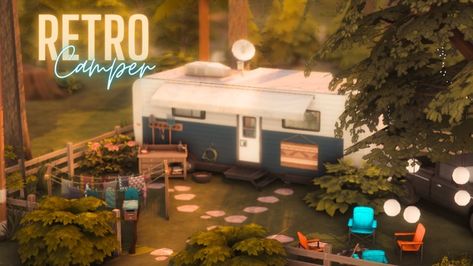 Glamper/Camper Tray Files & CC | Patreon Sims 4 Camper Cc, The Sims 4 Landscaping, Sims 4 Rv Cc, Sims 4 Trailer Cc, Sims 4 Camper, Sims 4 Trailer House, Sims 4 Trailer, Ts4 Lots, Sims Decor