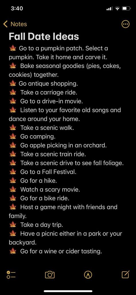 Fall Date Ideas💟#LoveStory #RomanticEncounters #HeartfeltConnections #DateNightIdeas #SoulmateSearch #FlirtyFridays #CandlelitDinners #StarryEyedMoments #LoveQuotes #DreamyDates #WhisperedPromises #AmourAdventures Things To Do In The Fall With Boyfriend, Alternative Date Ideas, Fall Couple Date Ideas, Seasonal Date Ideas, Spooky Date Ideas, Fall Date Ideas Couple, Cute Fall Dates, Small Date Ideas, Sister Date Ideas