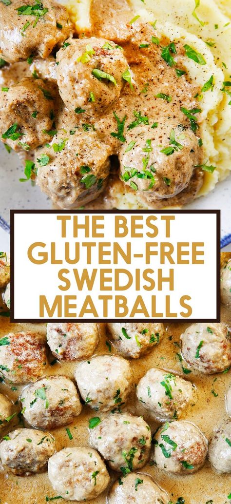 Gluten-free Swedish Meatballs - Lexi's Clean Kitchen Gluten Free Swedish Meatballs, Kitchen Website, Swedish Meatballs Recipe, Lexi's Clean Kitchen, Spring Food, Swedish Traditions, Breakfast Skillet, Paleo Meals, Buttered Noodles