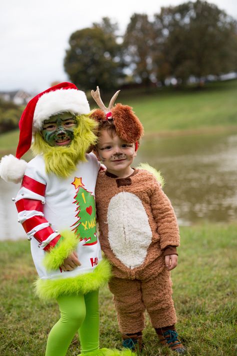 Halloween costumes| DIY | Toddler Costume | Halloween Max From The Grinch Costume Diy, Diy Max Costume Grinch, Diy Grinch Costume Kids Easy, Max From The Grinch Costume, Grinch Costume Diy, Diy Toddler Costume, Kids Grinch Costume, The Grinch Costume, Grinch Outfit