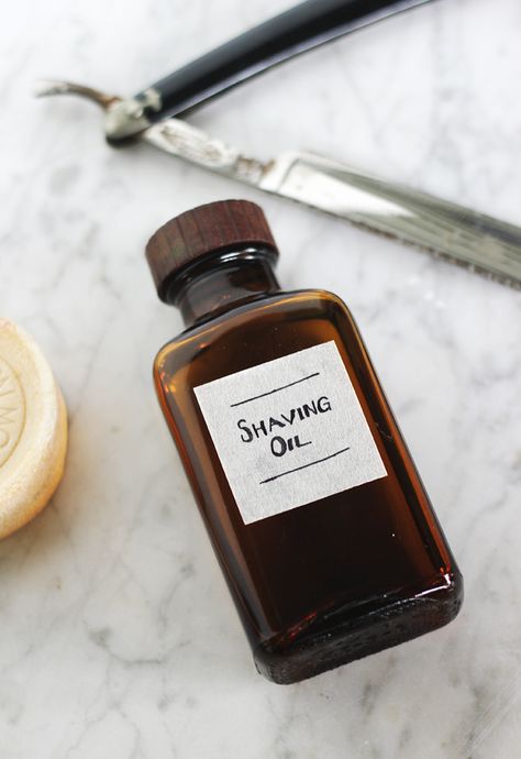 DIY Pre-Shave Oil @Matty Chuah Merrythought Shaving Oil Diy, Shave Oil, Pre Shave Oil, Diy Gifts For Dad, Diy Skin Care Recipes, Shaving Oil, Cool Fathers Day Gifts, Diy Father's Day Gifts, Father's Day Diy