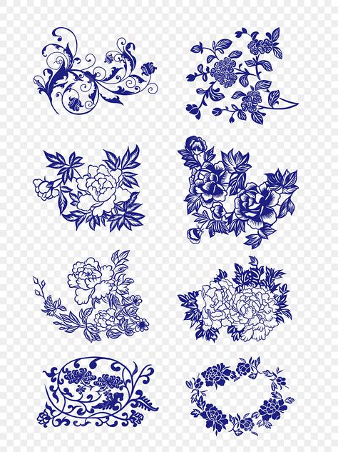 Porcelain China Blue, Ceramic Blue And White, Blue China Patterns Porcelain, Blue Porcelain Design, Porcelain Design Pattern, China Blue Tattoo, Chinese Ceramics Blue And White, White Blue Porcelain, Blue And White Illustration