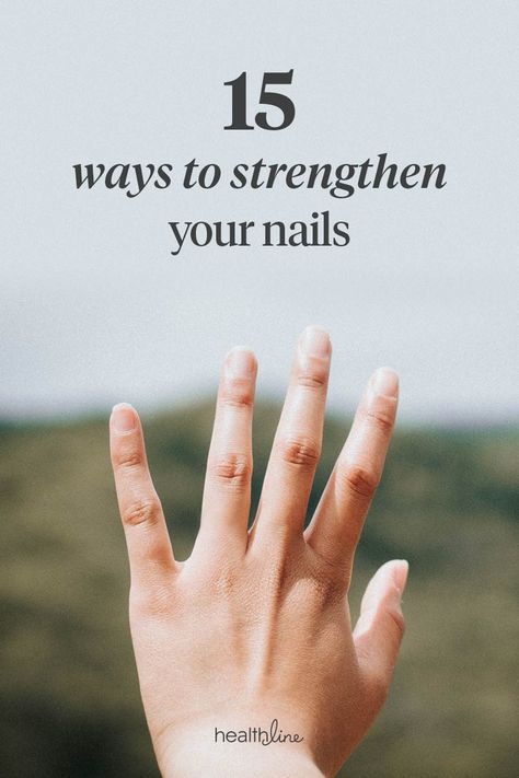 How To Strengthen Nails, Nails Stronger, Strengthen Nails, Nail Growth Tips, Stronger Nails, Diy Beauty Treatments, Weak Nails, Health Signs, Tongue Health