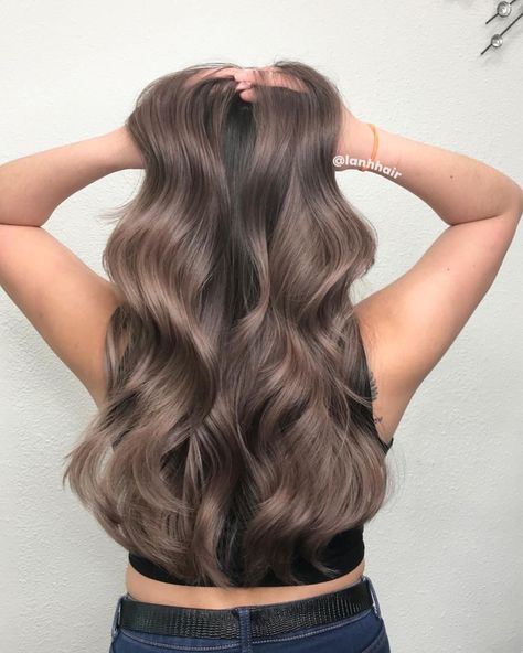 287 Likes, 0 Comments - hairstyle zone (@hair.style_zone) on Instagram: “follow @hair.style_zone follow also @hair.stylexzone follow us @excellenthairsalon First day back…” Mauve Brown Hair, Mauve Hair, Hair Glaze, Guy Tang Mydentity, Hair History, Back At Work, Dark Red Brown, Ash Brown Hair, Guy Tang