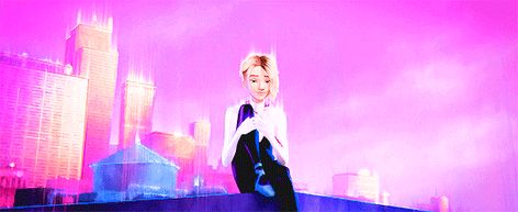 Gwen Stacy Banner Gif, Spider Gwen Gif Pfp, Spidergwen Gif, Gwen Stacy Gif Spiderverse, Gwen Stacy Gif, Spiderverse Tumblr, Gwen Spiderverse, Bi Vibes, Spiderman Gif