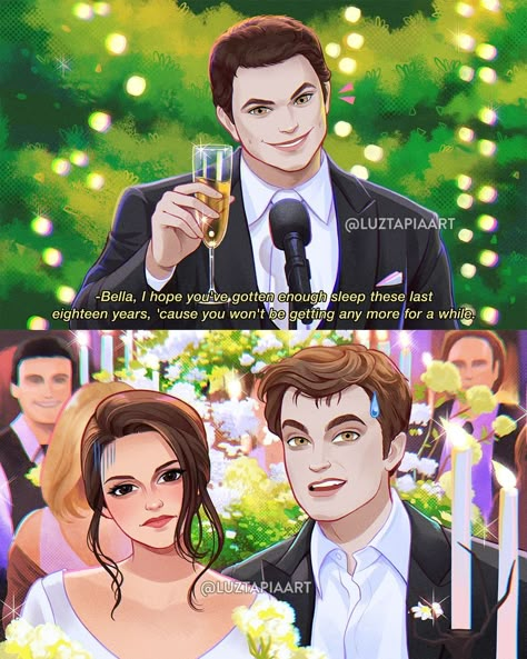 Luz Tapia Art (@luztapiaart) • Fotos e vídeos do Instagram Breaking Dawn Pt 1, Luz Tapia Art, Twilight Fanart, Twilight Jokes, Saga Art, Twilight Quotes, Twilight Saga Series, Twilight Funny, Twilight Memes