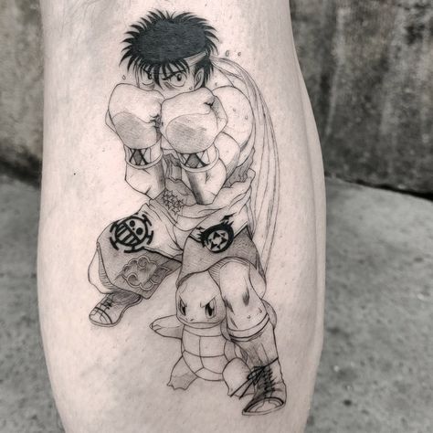 Fujin Tattoo, Egyptian Tattoo Sleeve, Tattoo Anime, Hajime No Ippo, Octopus Tattoos, Manga Tattoo, Explore Tattoo, One Piece Tattoos, Naruto Tattoo