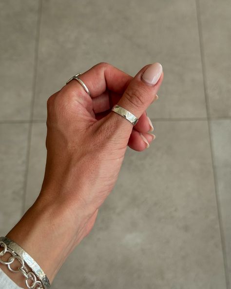 THUMB RINGS 💫 👍🏻 I often get asked what ring designs are best for thumb rings, so here are my top 3 choices: 1) Dainty Stacking Ring Set 2) Petite Stacking Ring 3) Wide Stacking Ring #silverrings #ringstack #stackingrings #thumbrings #sterlingsilver #recycledsilver #silversmith Silver Thumb Ring, Thumb Rings For Women, Gold Thumb Rings, Thumb Rings Silver, My Top 3, Stacking Ring Set, Thumb Ring, Thumb Rings, Recycled Silver