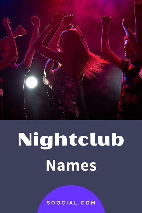 Nightclub Names Ideas, Night Club Names Ideas, Cool Club Names, Club Ideas Nightclub, Club Names Ideas, Nightclub Names, Funny Club, New Business Names, Club Name