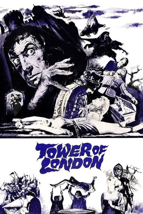 Tower of London (1962) - Roger Corman King Of England, Famous Writers, Roger Corman, Lady Macbeth, The Tempest, Throwing Shade, Vincent Price, Richard Iii, Tower Of London