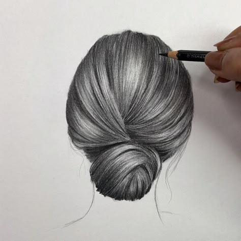 Realistic hair tips and tricks!! 🔥😮 | Realistic hair tips and tricks!! 🔥😮 | By Neha Sharma Art Pencil Sketch Practice, Hair Tutorials Sketch, Hair Style Sketches Pencil, Hair Realistic Drawing, Pencil Realistic Drawings, How To Draw Realistic Hair, Hair Drawing Pencil, Hair Sketch Tutorial, Hair Pencil Drawing