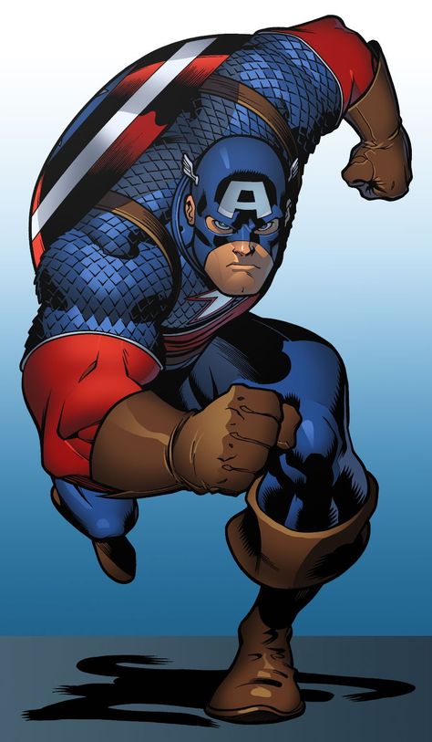 Ed Mcguinness, Captain America Comic Art, Kirby Wallpaper, Captain America Art, Captain America Wallpaper, Inspiring Illustration, Captain America Comic, Superman Comic, Marvel Artwork