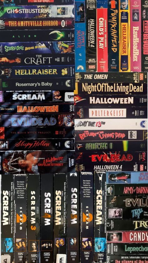 #horror #horrormovies #horroraesthetic #movies #vhs #media #art #wallpaper #background #70s #80s #90s 80s Background, 90s Horror Movies, 80s Aesthetic Wallpaper, Halloween 1978, 80s Horror, 80s Movies, Columbia Pictures, Movie Wallpapers, Vintage Horror