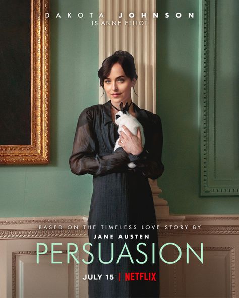 July 2022 Favorites | Miss Mustard Seed Persuasion Movie, Anne Elliot, Dakota Johnson Movies, Jane Austen Movies, Persuasion Jane Austen, Beau Film, Robert Downey, George Clooney, Romantic Movies