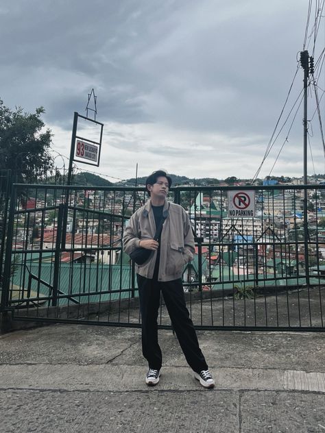 Simple styles I wore during our baguio trip! Baguio Fits Men, Baguio Outfit Men, Mini Shoulder Bag Outfit, Baguio Fits, Baguio Outfit, Shoulder Bag Outfit, Fits Men, Men's Outfits, Baguio