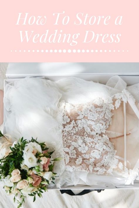 Your wedding dress is probably the most expensive piece of clothing you’ll ever buy – at least for most of us. If you’re spending hundreds or even thousands of dollars on a dress, you’ll want to make sure you take great care of it. Learn how to store your wedding dress before the wedding and how to preserve your wedding dress long after. #weddingdress #weddingtips #bridetips #afterthewedding #bride #dress #fashion #care How To Preserve Wedding Dress, Preserve Wedding Dress, Choose Wedding Dress, Dress Preservation, Wedding Gown Preservation, Wedding Dress Preservation, Small Backyard Wedding, Wedding Blush, Wedding Dresses For Kids