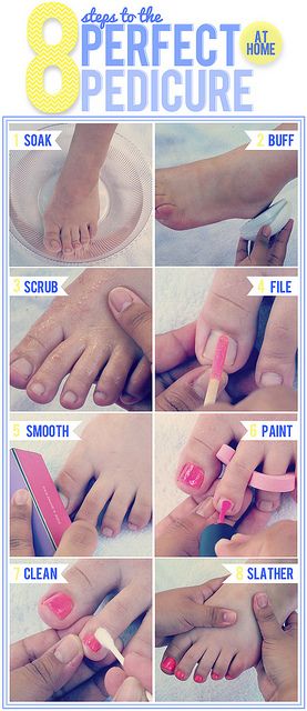 at home pedicure in 8 easy steps Diy Pedi, Kadai Paneer, Bio Nails, Perfect Pedicure, Feet Pedicure, Pedicure Tips, Diy Pedicure, Pool Rules, Pedicure At Home