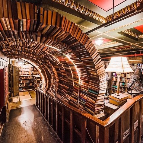 2. The Last Bookstore - Los Angeles Secondhand Bookshop, Tiled Staircase, The Last Bookstore, House On Haunted Hill, Borrego Springs, Banks Building, Comic Book Store, Lake Cabins, Book Community