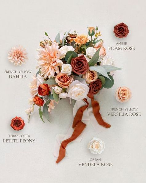 Vintage Wedding Ceremony, Cascading Bridal Bouquets, Handmade Bouquets, Bouquet Toss, Fall Wedding Flowers, Cat Air, Vintage Wedding Decorations, Burgundy Flowers, Foam Flowers