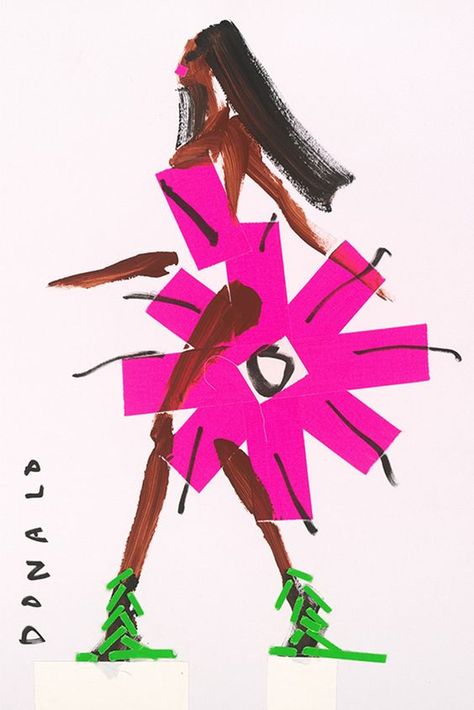 Donald Robertson art Drawbertson Art, Donald Drawbertson, Fashion Illustration Drawing, Donald Robertson, Digital Fashion Illustration, Cr Fashion Book, Personal Illustration, Marie Claire Magazine, Fashion Illustrations Techniques