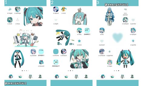 Miku Phone Theme, Simple Photo Widget, Icon Changer, X Icon, Photo Widget, Phone Inspiration, Phone Theme, Iphone Wallpaper App, Iphone App Design