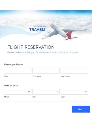 Vacation Review Form Template | Jotform Visa Format For Clients, Flight Format For Clients, Traveling Format For Client, Vacation Format For Client, Black Mailing Format For Client, Kim Castro, Hospital Admit, Deni Denials, Flight Reservation