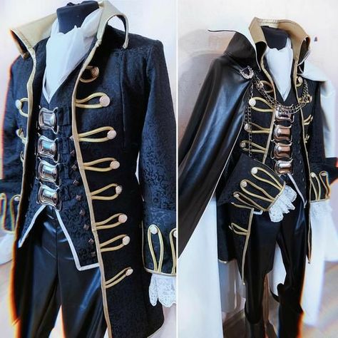 Dark Prince Outfit, Mccree Cosplay, Prince Outfit, Prince Clothes, Costume Armour, 7 Months, Metal Accessories, Historical Costume, Historical Dresses