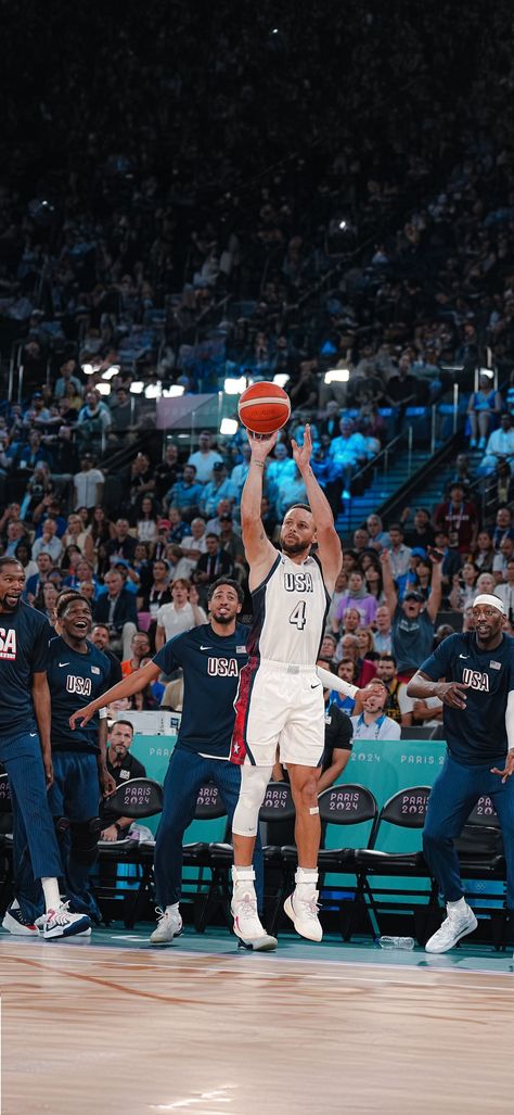 Stephen Curry Wallpaper, Curry Wallpaper, Team Usa Basketball, Usa Wallpaper, Basketball Background, Olympic Basketball, Kobe Bryant Pictures, Basketball Photography, Usa Basketball