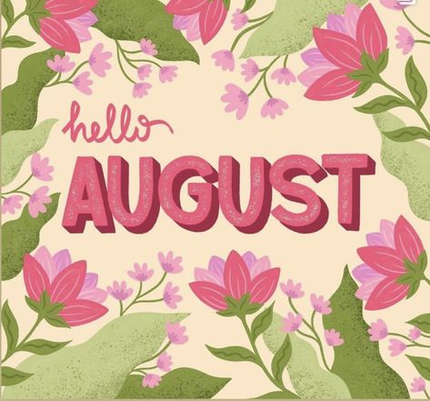 June Widget Aesthetic, June Aesthetic Calendar, June Month Wallpaper, August Aesthetic Month Wallpaper, August Illustration Month, August Lettering, Experimental Makeup, Ipad Things, August Wallpaper