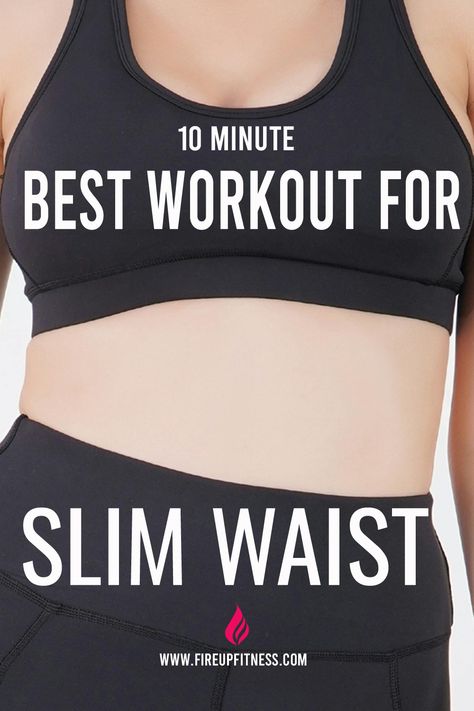 10-Minute Slim Waist Workout 💃 Tone Your Core Fast! Tone Waist Workout, Waist Line Exercises, Best Waist Workout, Waist And Stomach Workout, Waist Snatching Workout, Slim Waist Workout Schedule, Thinner Waist Workout, Workout For Slim Waist, Waist Exercises For Women