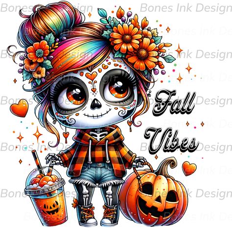 Fall Shirt Designs Svg, Cute Sublimation Designs, Halloween Stickers Png, Skeleton Svg Halloween, Cute Halloween Art, Cute Halloween Sublimation Designs, Halloween Sublimation Cup Designs, Dtf Print Designs Halloween, Halloween Tumbler Ideas Sublimation