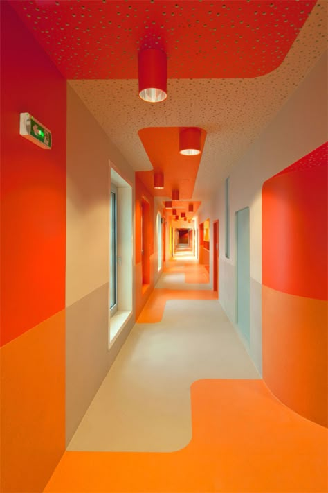 Hotel Corridor, Corridor Design, Hospital Interior, School Interior, Hospital Interior Design, Office Interior Design, Commercial Design, Space Design, 인테리어 디자인