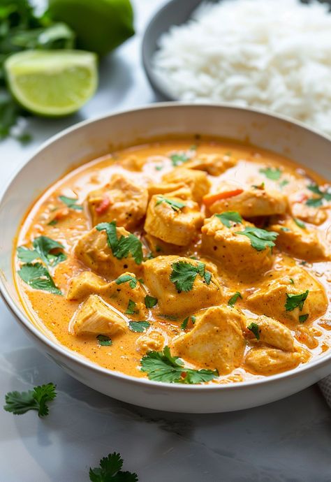 Learn How to Cook Chicken Curry Recipe For Free | Recipes You'll Love, Made Easy! Authentic Chicken Curry, Creamy Coconut Sauce, Trendy Recipes, Indian Chicken Curry, Curry Easy, Amazing Food Platters, Chicken Curry Recipe, Tikka Masala Recipe, Coconut Sauce