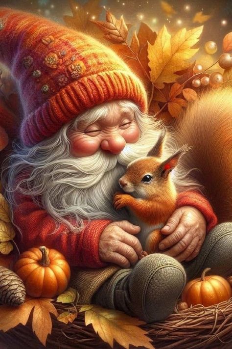 Autumn Gnomes, Candy Photoshoot, Autumn Images, Gnome Images, Fall Pics, Fall Gnome, Printable Cute, Thanksgiving Wallpaper, Autumn Fairy