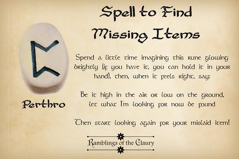 Spell to Find Missing Items                              … A Spell To Find Lost Objects, Spell To Find Someone, Find Missing Objects Spell, Finding Lost Things Spell, Spell To Return Lost Item, Spell For Stolen Item, Spell To Find Missing Item, Spell To Find A Lost Object, Spell For Lost Items