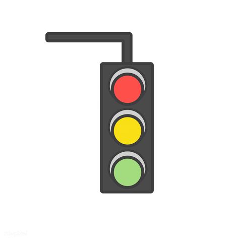 Illustration of a traffic light | premium image by rawpixel.com / Waraporn Red Traffic Light, Application Icon, Container Architecture, Stop Light, Traffic Light, Kids' Book, Free Illustrations, Image Illustration, Design Resources