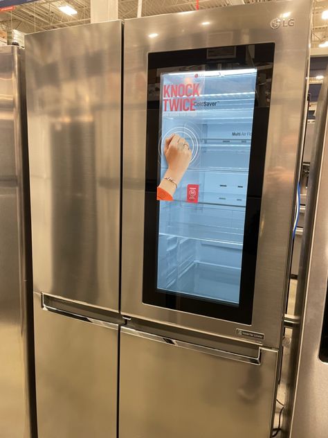 Fancy Fridge, Fancy Storage, Shifting House, Dream Fridge, Farm Door, Fridge Door, House Room, Apartment Ideas, Dream Kitchen