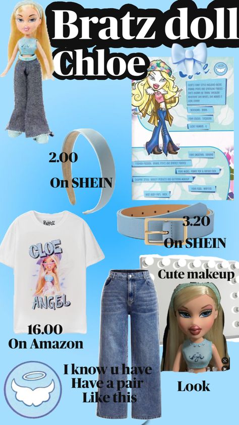 Bratz Doll Chloe, Chloe Aesthetic, Chloe Bratz, Bratz Doll, Cute Makeup, Halloween Outfits, Chloe, Dolls