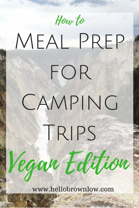 Meal Prep For Camping, Camping Pack List, Vegan Camping Meals, Vegan Backpacking Food, Vegetarian Camping Recipes, Campfire Pizza, Vegan Camping Food, Camping Meal Planning, Healthy Camping Food