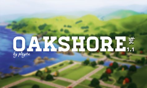 Sims 3 Custom Worlds | pleyita: OAKSHORE 1.1 (UPDATE: SEE NOTE) ... Sims 3 Worlds Download, Sims 3 Custom Worlds, Sims 3 Worlds, Aurora Sky, Sims 3 Cc Finds, Sunset Valley, Sims Building, The Sims 3, New Roads