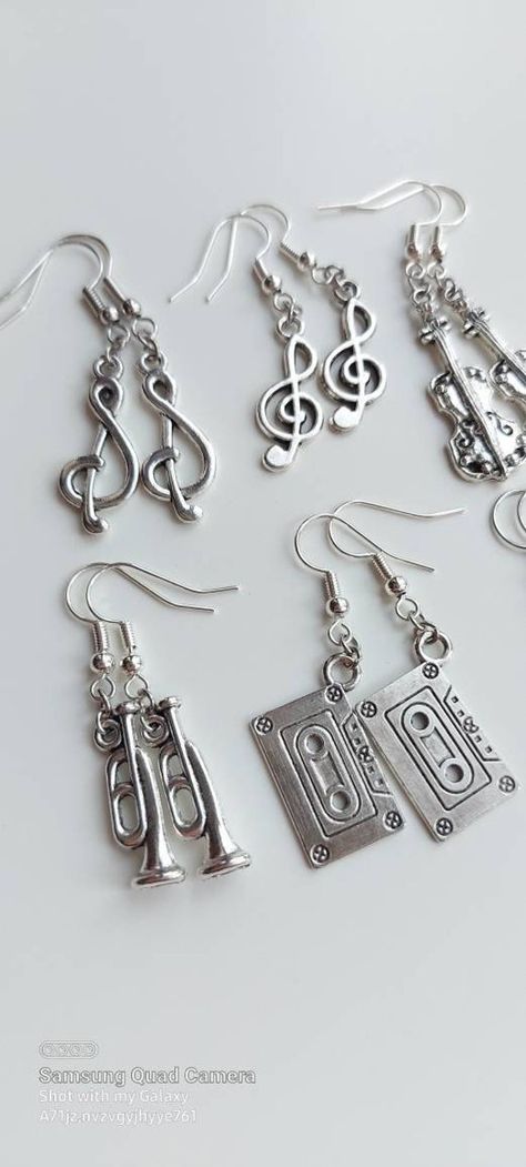 Music note Jewelry, Music Jewelry, Treble Clef Earrings, cassette Tape Earrings, Music Note Earrings, violin earrings, saxophone earring, Musician Gift, Music Lovers Gift, Gift For Women, Gift for Her, Music Notes Drop Earrings, Drop Earrings, Dangle earrings, Music Note Earrings, Treble Clef Charm, Musical Note Earrings, Musician Earrings, Musical Jewelry, Music Lover Jewelry many styles to choose from cassette drop earrings, music notes dangle earrings, saxophone drop earrings, violin drop ear Cheap Music-themed Jewelry For Concerts, Cassette Tape Earrings, Piano Earrings, Violin Earrings, Music Themed Jewelry, Music-themed Dangle Jewelry Gift, Music Note Jewelry, Music Note Earrings, Guitar Earrings